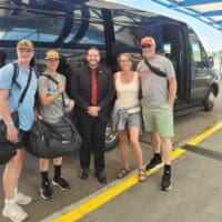 Jacksonville Chauffeur Kendall with Dream On 3 Team at U of F
