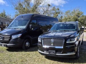 Jacksonville Black Car Limo Service new Sprinter Van and Lincoln Navigator